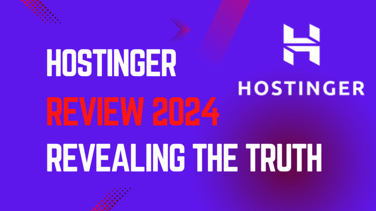 Hostinger Review 2024